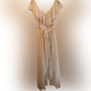 White Maxi Baltic Born Dress